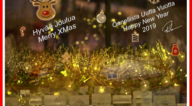 Hyvää joulua ja Onnellista uutta vuotta